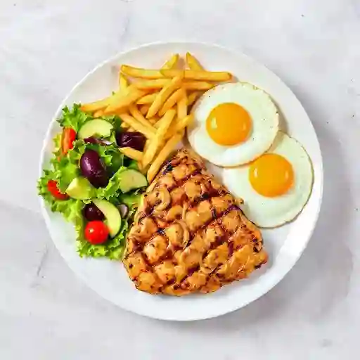 Filete De Pechuga A Lo Pobre