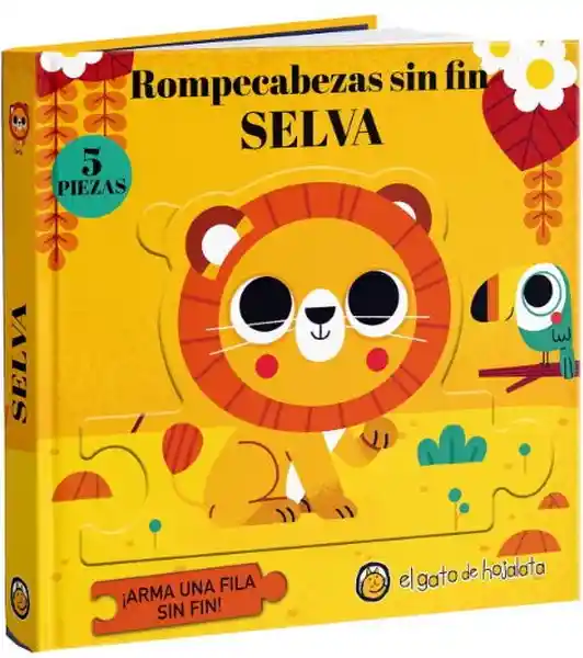 Rompecabezas Sin Fin. Selva - El Gato De Hojalata