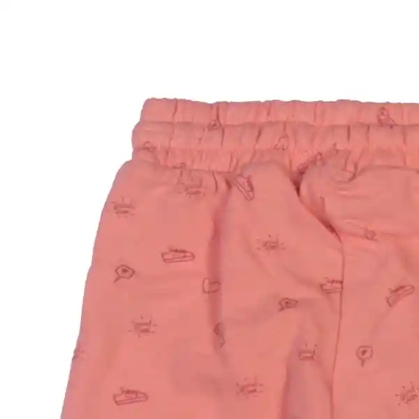 Pantalón Buzo Bebe Niña Durazno Pillin 3 M