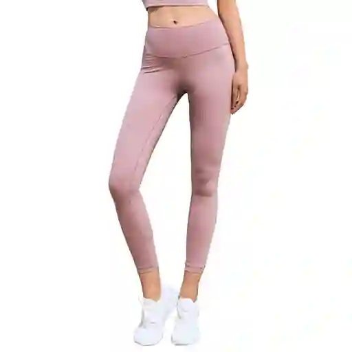 Calzas Básica Tiro Alto Rosada Talla M Samia