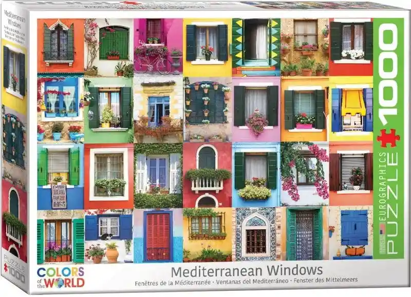 Puzzle Ventanas Del Mediterraneo