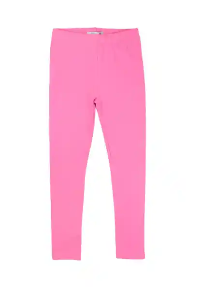 Leggins Kids Day to Day 744 Niña Rosado Talla 6 Años Ficcus