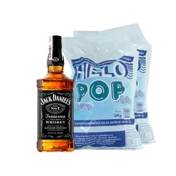 Combo Jack Daniels Whisky Premium Old no.7 Tennessee + Pop Hielo