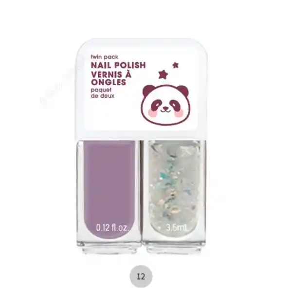 Set Esmalte Para Uñas Morado Miniso