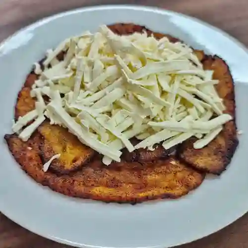 Tajadas con Queso Llanero