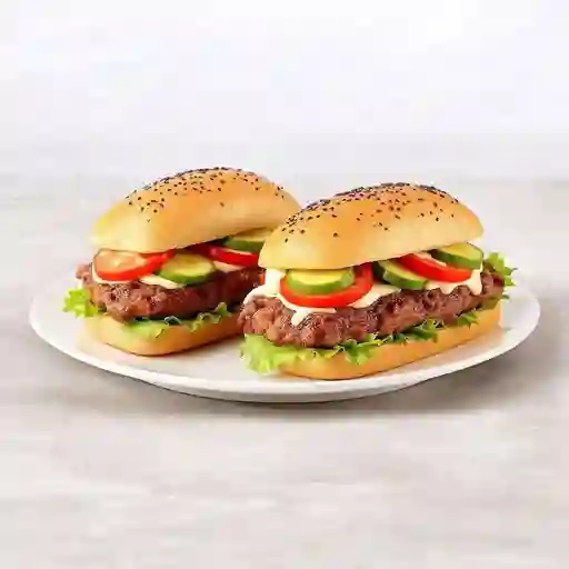 2 Churrasco Italiano + 1 Bebidas 350 Cc