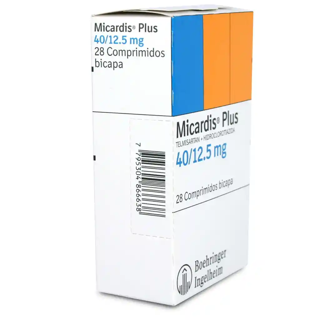 Micardis Hipotensores Plus 40 12 5Mg 28