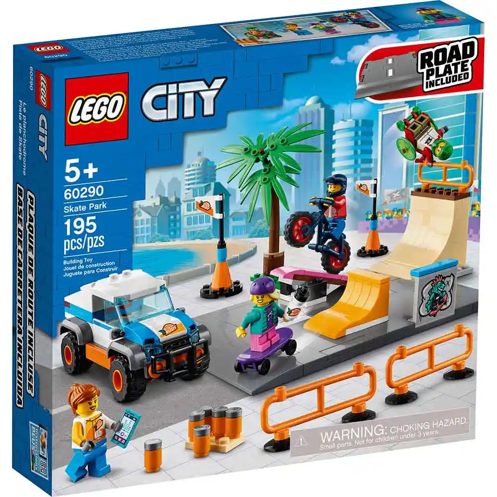 Lego Juguete de Construcción City Skate Park 60290