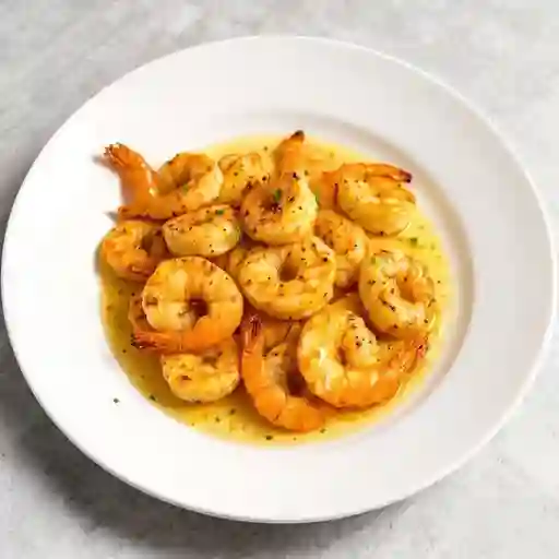 Camarones Al Ajo a la Plancha