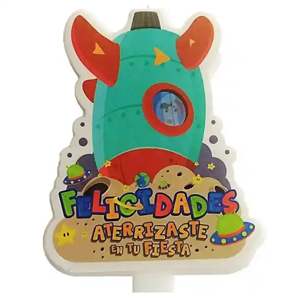 Vela Cumpleaños Espacial