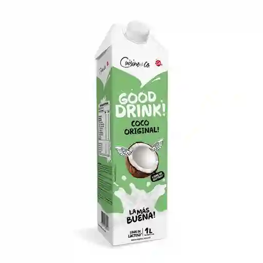 Bebida De Coco Cuisine & Co Original Caja 1L