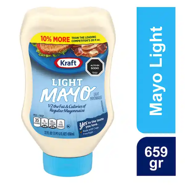 Kraft Mayonesa Light