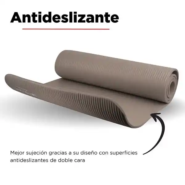 Mat de Yoga Gris 10 mm Miniso