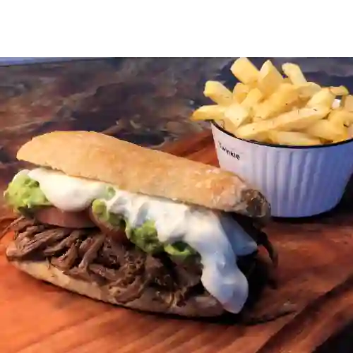 Sándwich Mechada Italiana