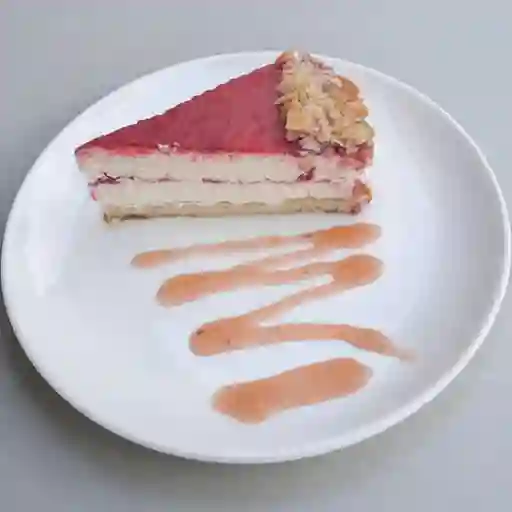 Cheesecake de framb sin azúcar