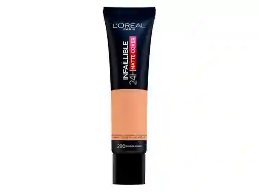 LOréal Paris Base Maquillaje Infallible Cover Ambre Doré 290