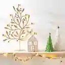 Adorno de Cerámica Navideño Con Luz Led 97 x 7 x 15 cm Casaideas