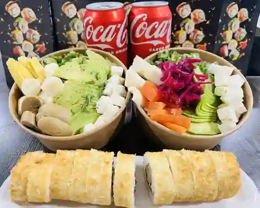 Combo 2 Gohans Vegetarianos