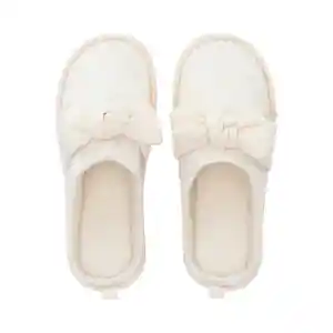 Pantufla Estampada Con Lazo 35/36