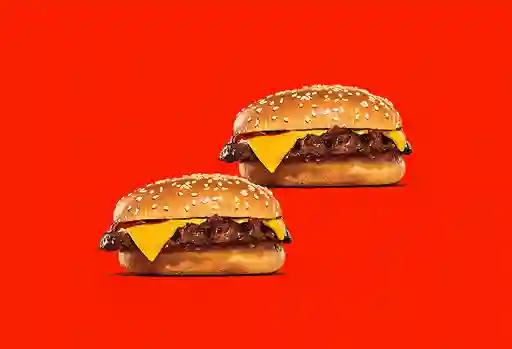 2x Hamburguesa Queso 