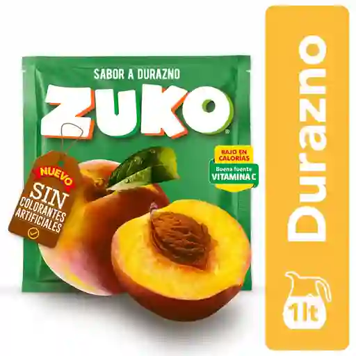 Jugo Polvo Zuko Durazno Cn 15 g