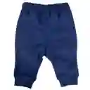 Pantalón Buzo Bebé Niño Azul Talla 6 M Pillín