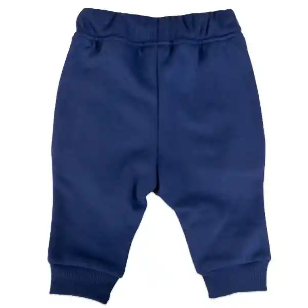 Pantalón Buzo Bebé Niño Azul Talla 6 M Pillín