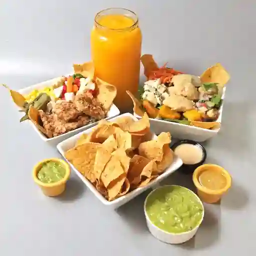 Combo 6 y Jugo Natural de 1 l a Eleccion