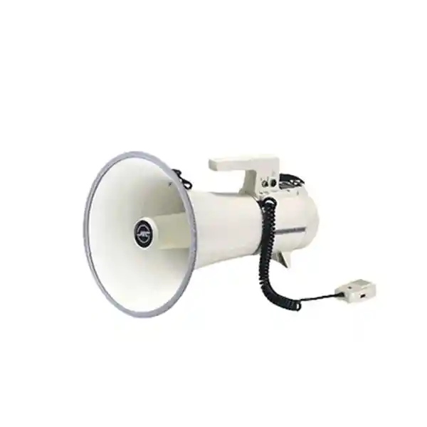 Megáfono 40W Con Sirena Blanco