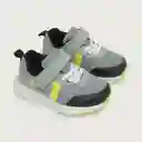 Opaline Zapatillas Deportiva Liviana de Niño Gris Talla 28