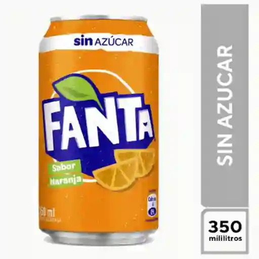 Fanta Sin Azúcar 350 ml