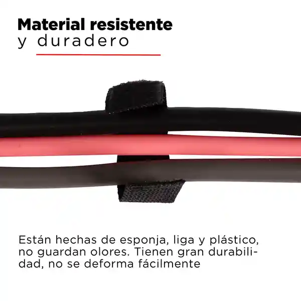 Liga de Resistencia Tpr 3 en Uno Rojo/Coral Sports Miniso