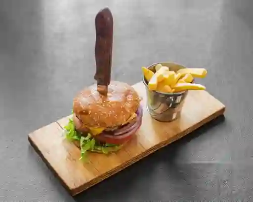 Hamburguesa del Bufón Doble