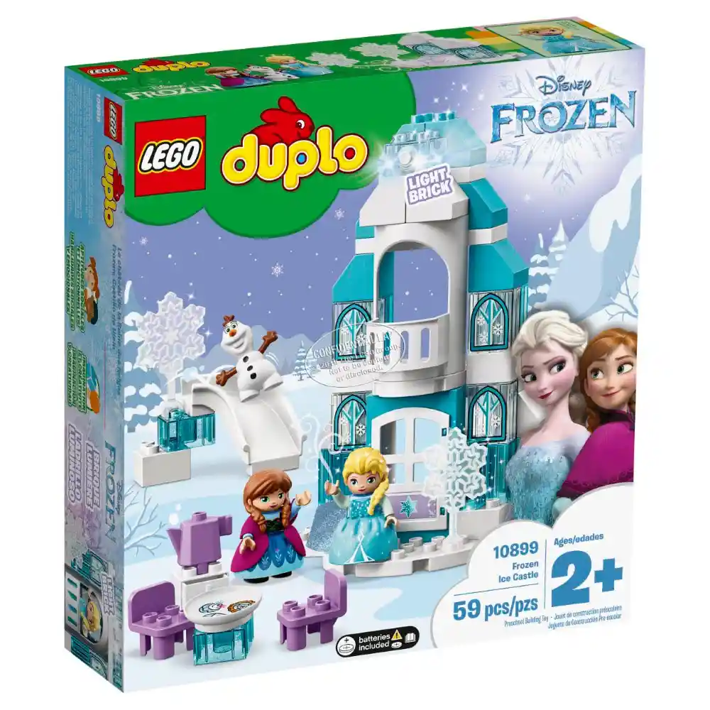 Frozen Lego Juguete De Construcción Castillo De Hielo