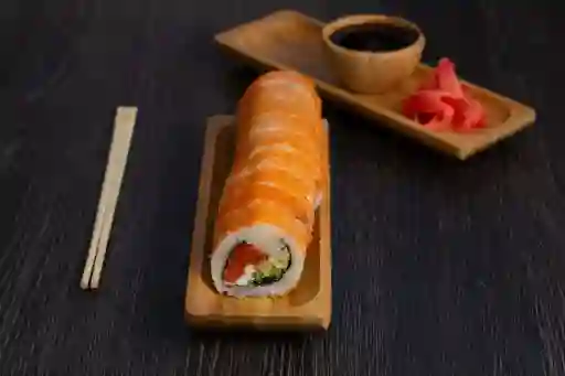 Sake Roll de Pollo, Queso y Palta