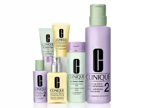 Clinique Set Tratamiento Facial Step I II