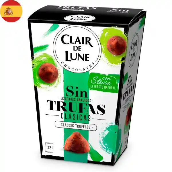 Clair de Lune Trufa Clásicas Con Stevia