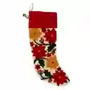 Bota Algodón Navideña 9 x 46 cm Casaideas