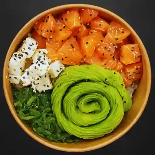 Gohan salmón  kiyotaka