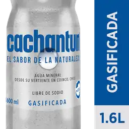 Cachantun Agua Mineral Gasificada 1.6 L