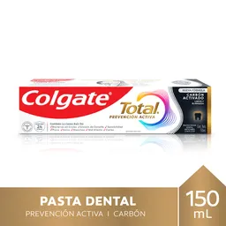 Colgate Crema Dental Total 12 Carbón Activado