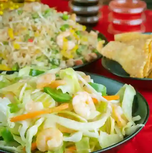 Chop Suey con Camarón