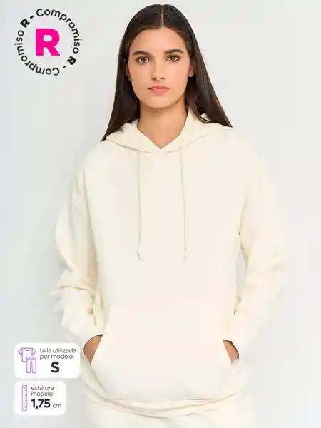 Index Polera Manga Larga Buzo2 e Ess Vainilla M S25