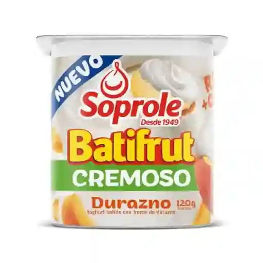 Soprole Batifrut Cremoso Yogurt Durazno