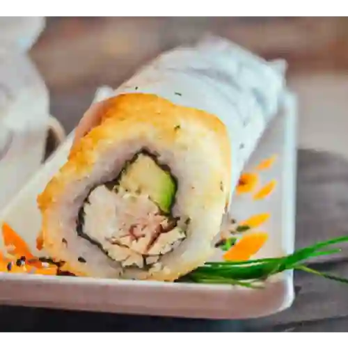 Rollo Pollo con 1 Verdura a Eleccion