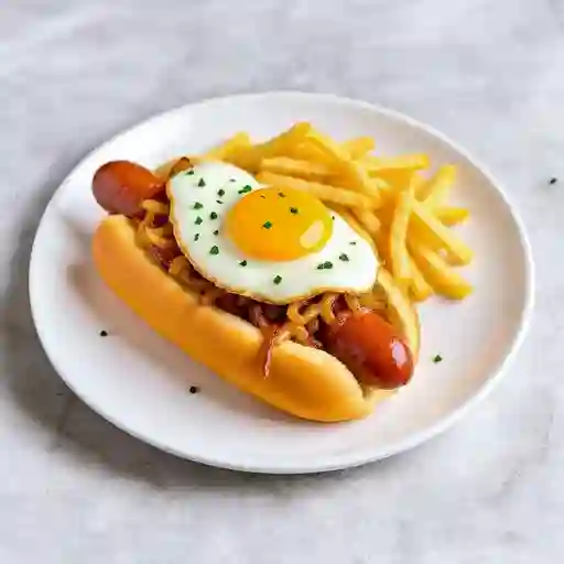Hot Dog a Lo Pobre