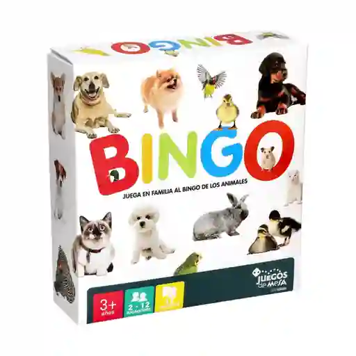 Bingo Juego Tableros de Cartón