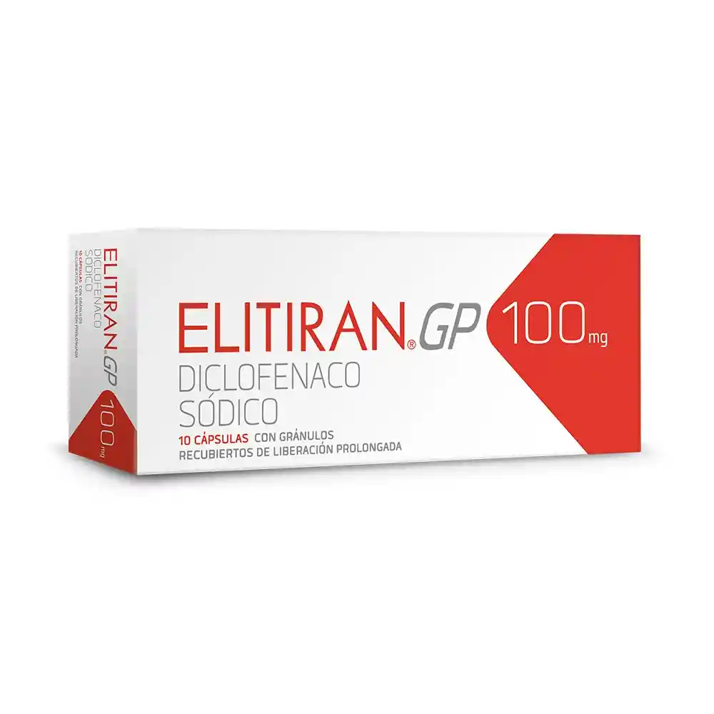 Amato Antiinflrios Elitiran-Gp Cap.100Mg.10