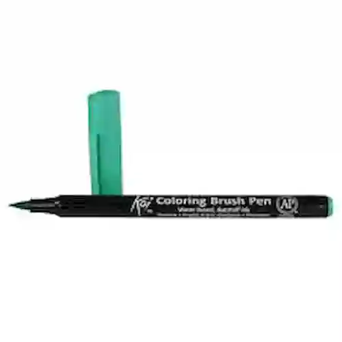 Sakura Marcador Brush Pen Azul Verde