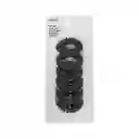 Miniso Liga Para el Cabello en Forma de Espiral Negro 3.5